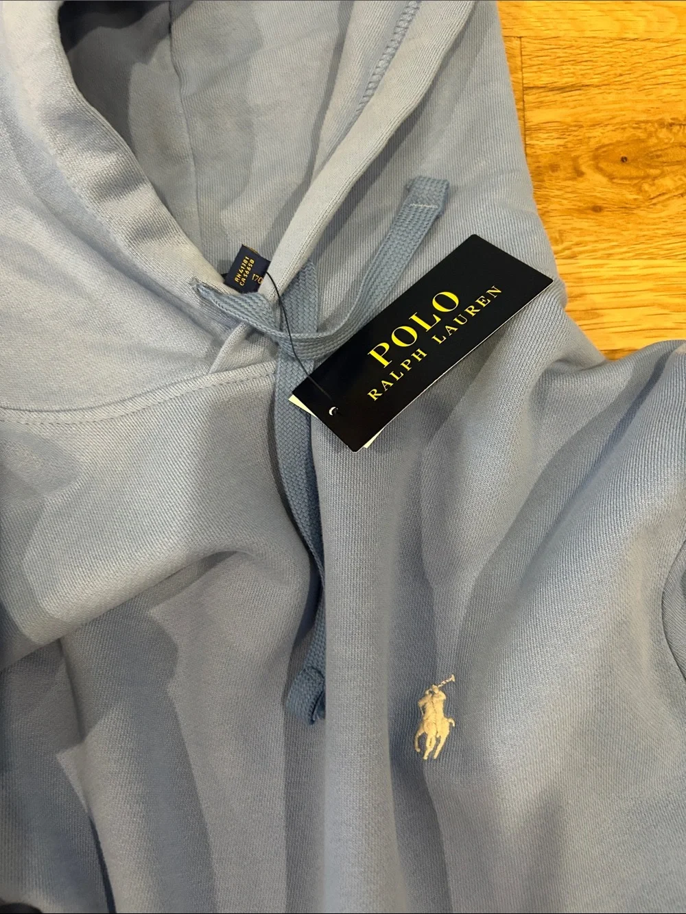 Polo men’s hoodie loop back fleece hoodie